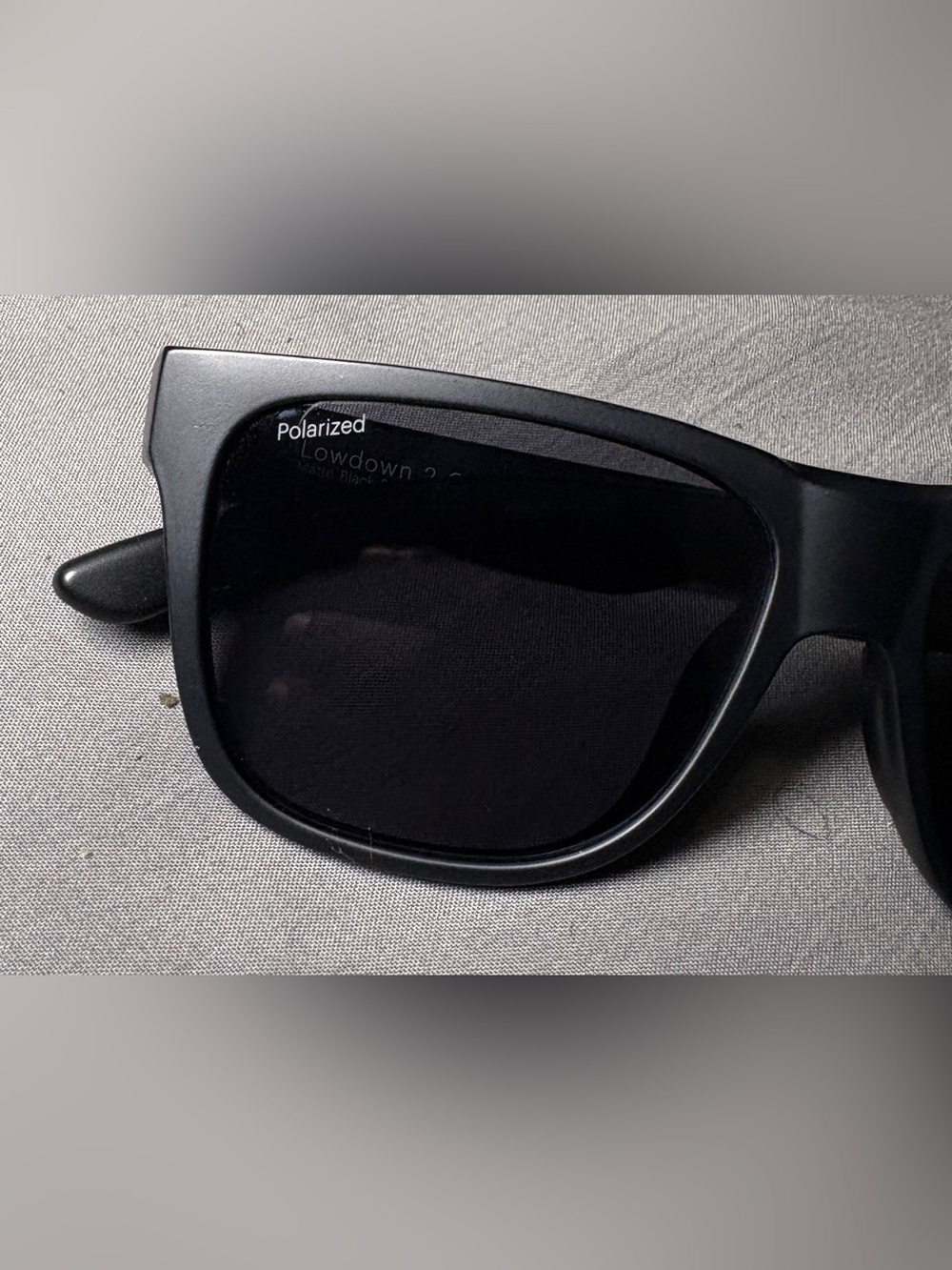 SMITH Black Frame with Dark Grey Lenses Sunglasses - Picture 3 of 7